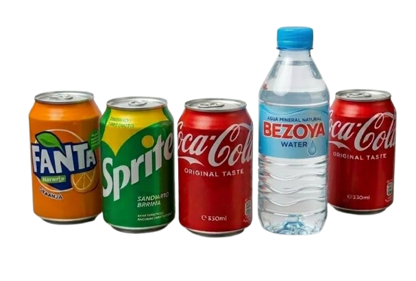 Refrescos y bebidas en Molina Döner Kebab