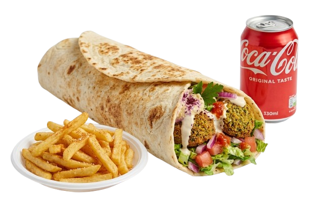 Menú falafel en Molina de Segura